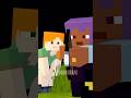弓矢対決アレックスVSエフェ #マイクラ #minecraft #マイクラアニメ