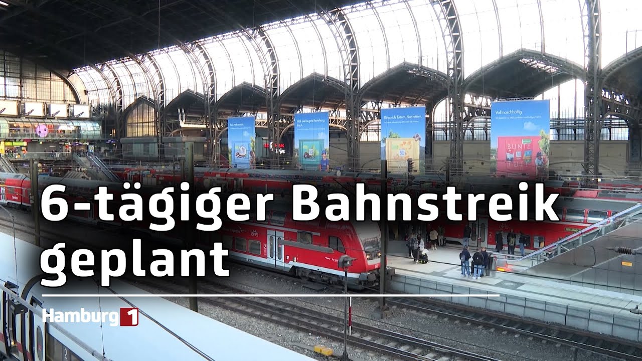 Dreitägiger Bahnstreik ab Mittwoch angekündigt!