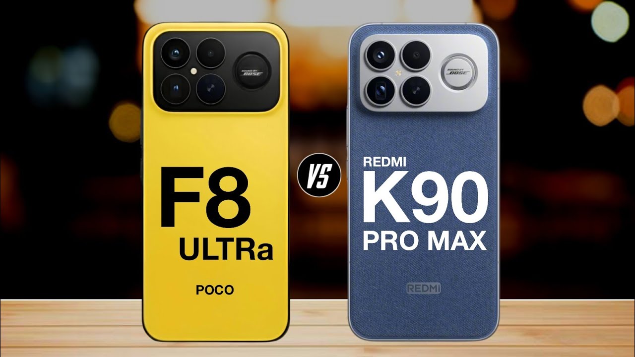 Poco f8 ultra vs redmi k90 pro max - full comparison 🔥 which one