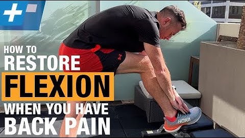 How to Restore Lumbar Flexion when you have Back Pain | Tim Keeley | Physio REHAB