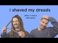 Cutting off dreadlocks