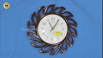Oreva Wall Clock 6287 #pranavawatchgallery