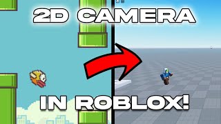 How to make 2D CAMERA in Roblox Studio!