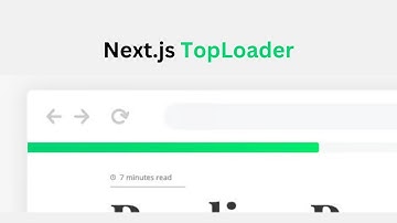 Next.js Toploader Tutorial | Smooth Page Loading Bar + Customization & useRouter Fix