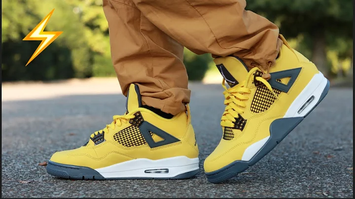 AIR JORDAN 4 LIGHTNING REVIEW & ON FEET (2021)