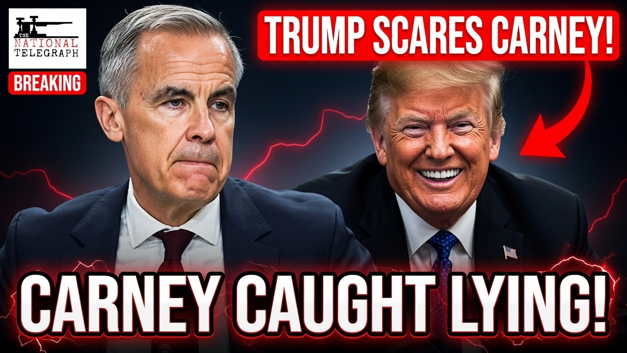 Carney Caught LYING about Talking To Trump About Trade Issues!