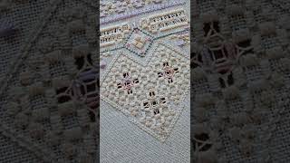 Diamonds &amp; Pearls Loopylou Designs #embroidery #hardanger