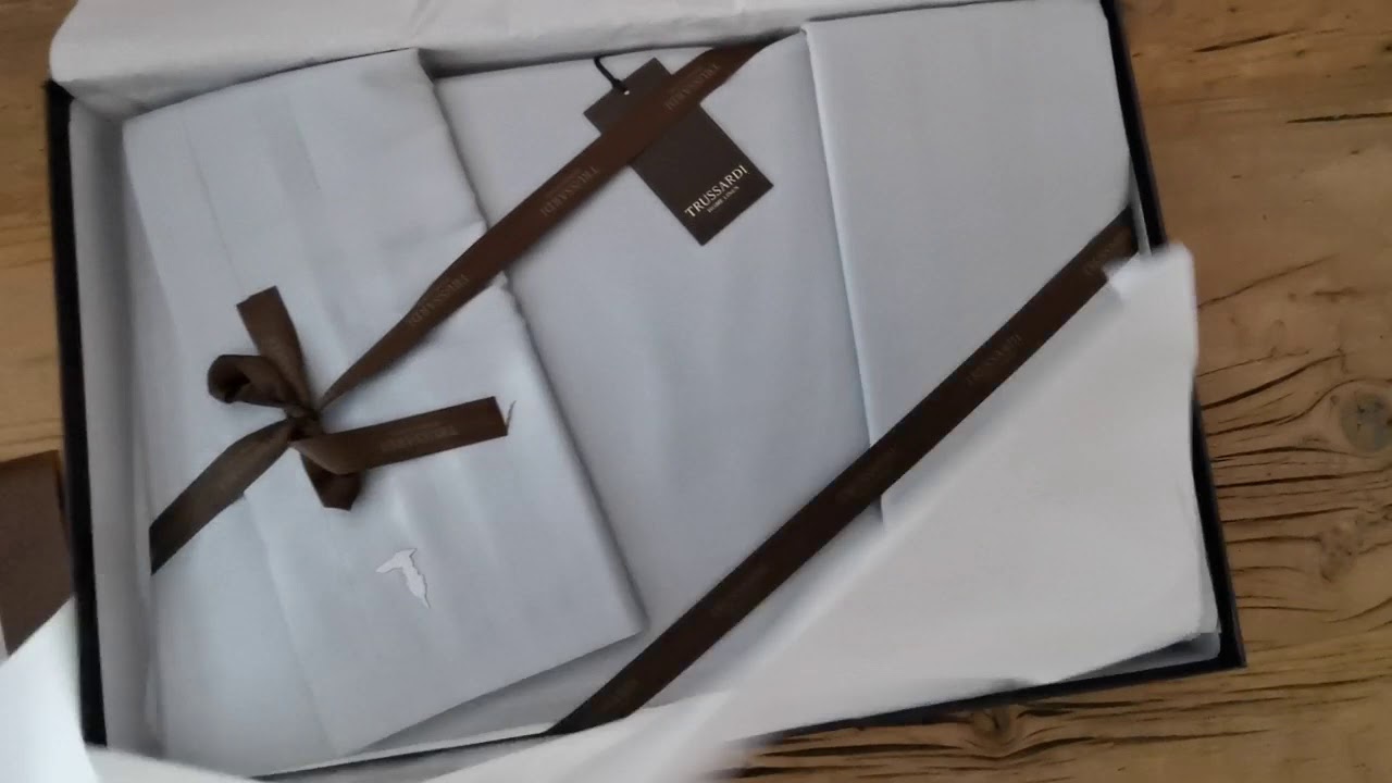 Trussardi Home LINEN completo lenzuolo copripiumino New Line