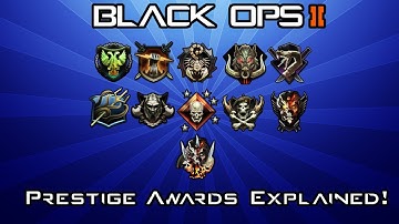 Black Ops 2 Prestige Awards - Explained