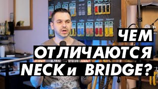 Чем отличаются Neck и Bridge звукосниматели?