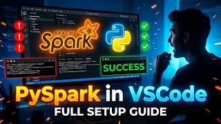 How to Install PySpark in VSCode and Run it (2026)