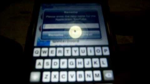 How to Rename iPhone or iPod Touch Apps!