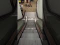 X1 down escalator in highcross Waterstone from book store
