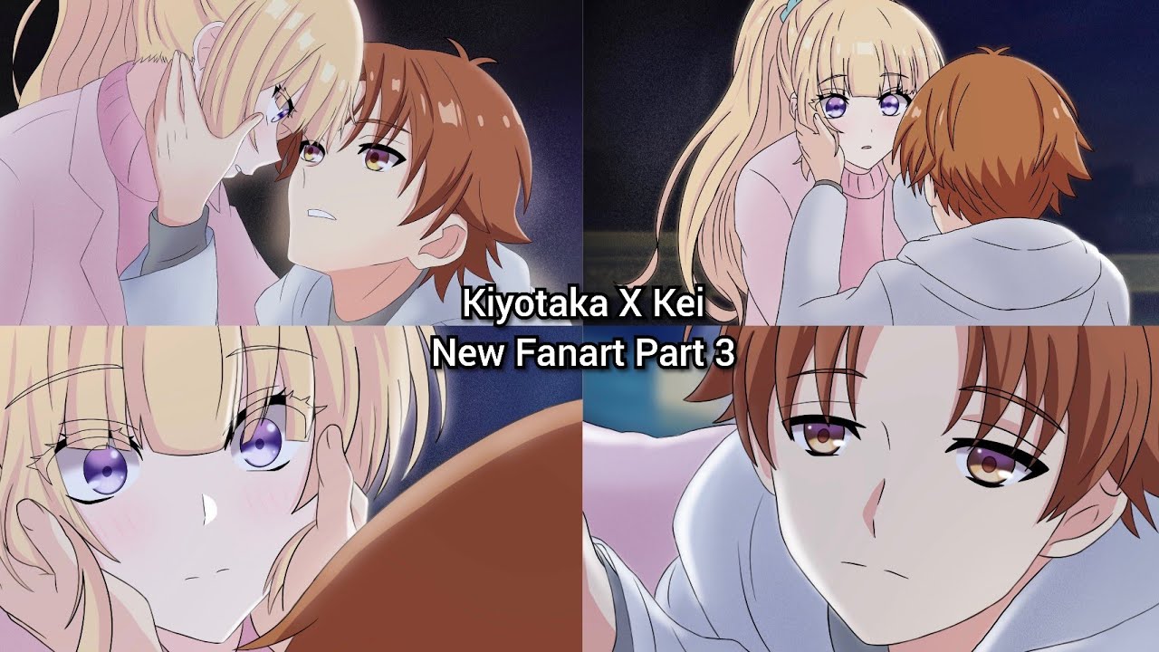 Kiyotaka and Kei kiss - Classroom of the Elite ファンページ