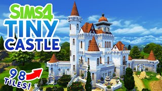 TINY CASTLE - Base Game Tiny House | Sims 4 Speed Build