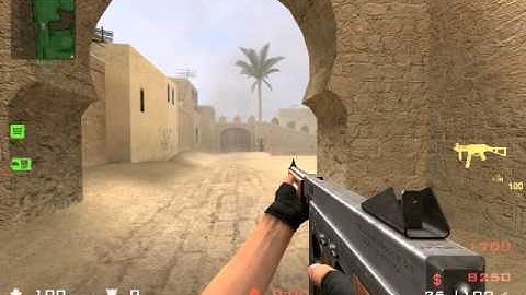 counter strike source terorists and m4a1 cool call of duty 4 skin (in the end of the video)
