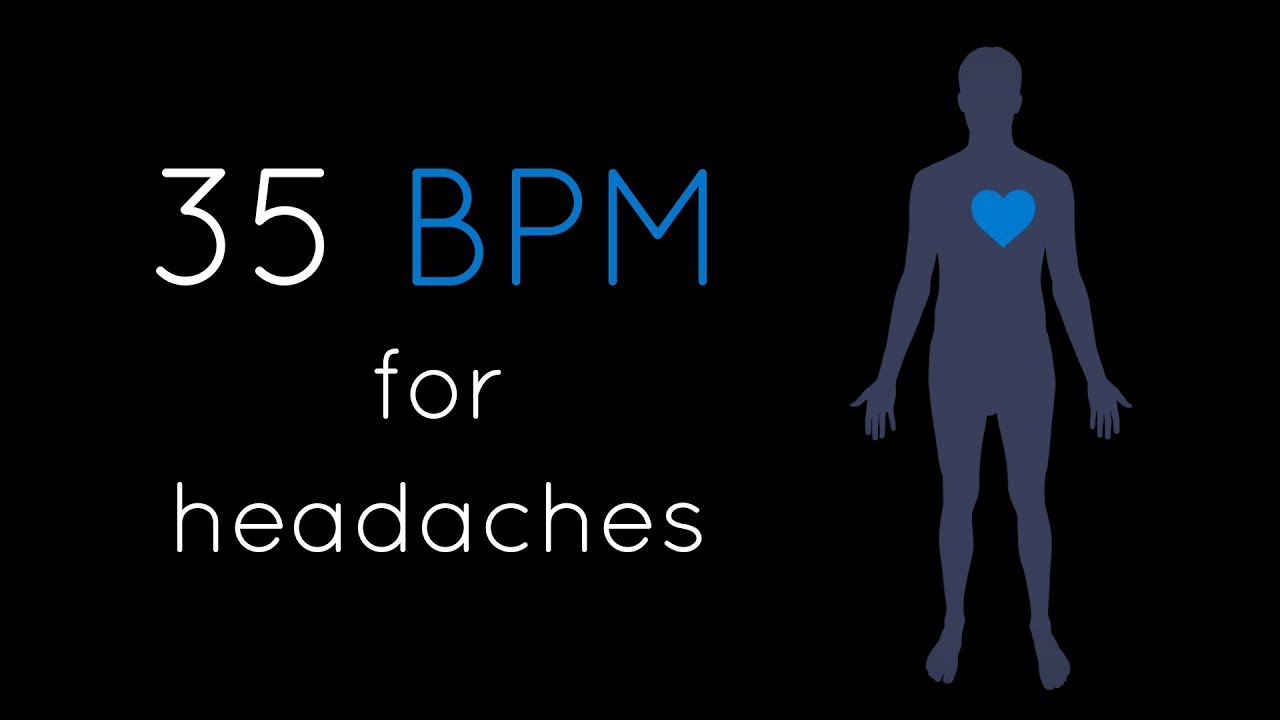 1h Heartbeat + Deep Bass (35 BPM) | Relaxing Meditation Music