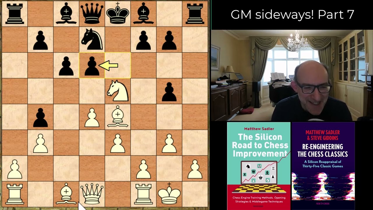 Silicon Road: Chess Variants: pawnsideways chess! GM vs Fairy Fish, Game 5! Semi-Slav with a twist!