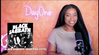 Black Sabbath - War Pigs (1970)  DayOne Reacts