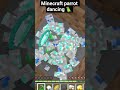 Minecraft dancing parrot 🦜