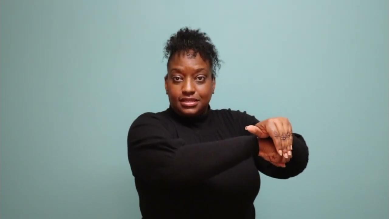 ASL Tutorial What a Wonderful World ASL translation by Zendrea Mitchell