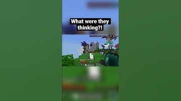 What were they thinking?! #shorts #minecraft #hive