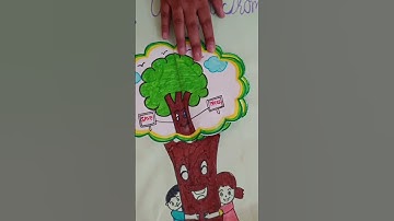 things we get from plants|save tree project drawing#shots#shorts#trending#viral#viralvideo#tlm#diy