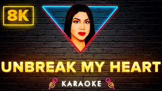 Video thumbnail of "Toni Braxton - UnBreak My Heart | 8K Video (Karaoke Version)"