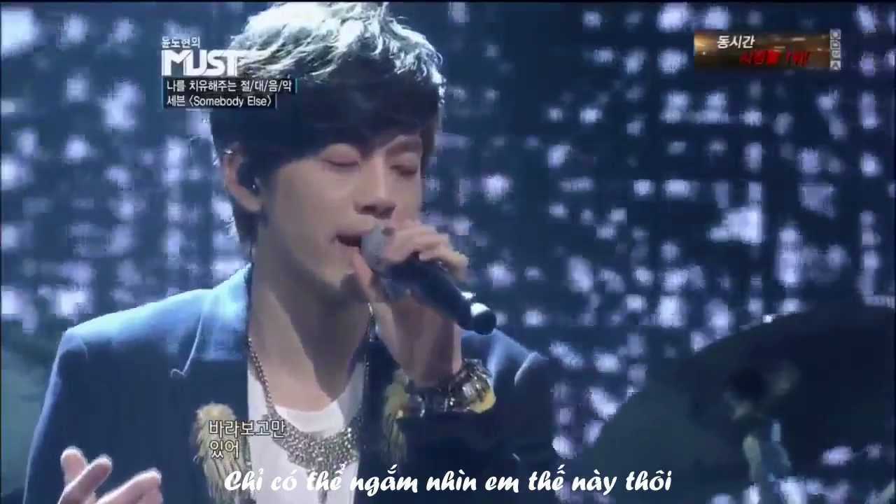 [Vietsub] Somebody Else (Korea version) - SE7EN @ MUST live