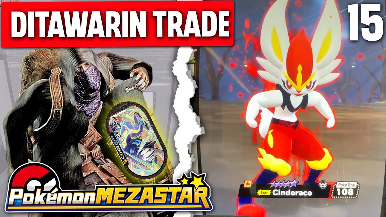 CINDERACE BOSS DAN TRADER MENYEBALKAN - Pokemon Mezastar Indonesia part 15