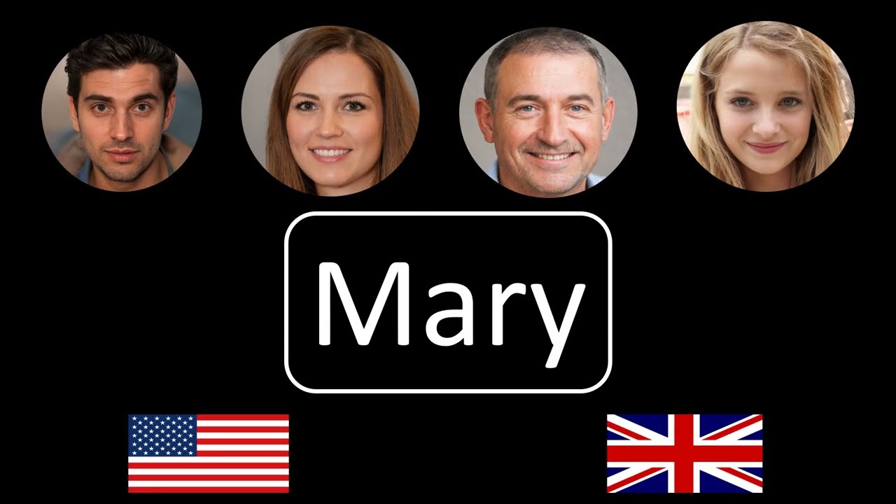 How to pronounce Mary