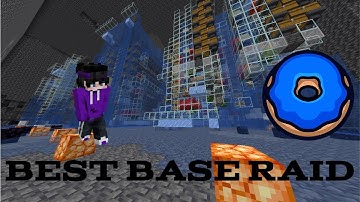 I Raided the Most STACKED Base on Donut SMP