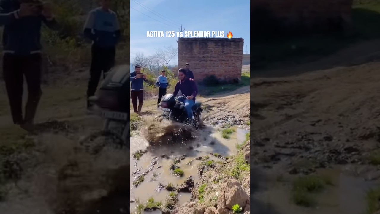 ACTIVA125 vs SPLENDOR PLUS ✅