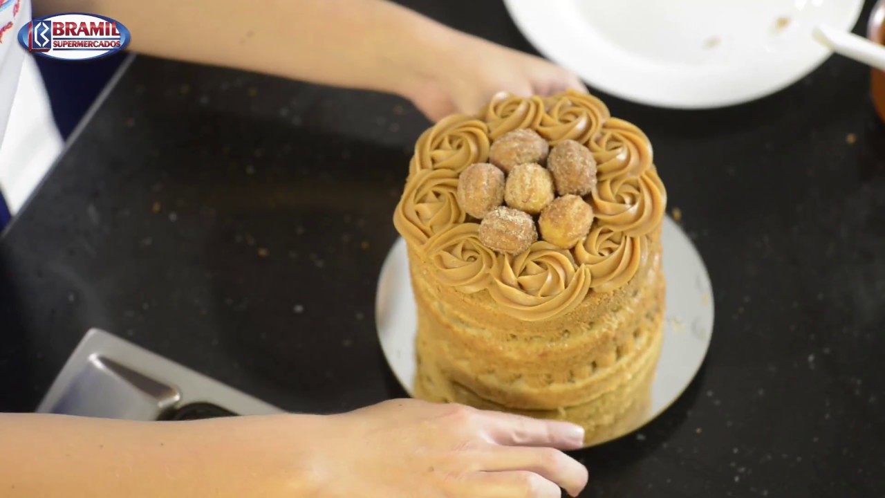 BOLO CHURROS PAPO DE PANELINHA