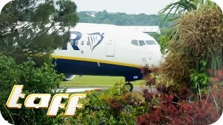 Wenn Billigflieger durch den Garten rollen - Der Flughafen des Grauens! | taff | ProSieben