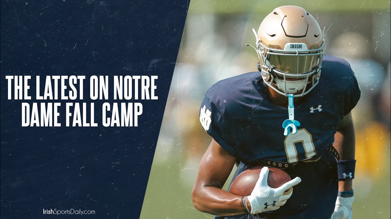 The Latest On Notre Dame Fall Camp + Notre Dame To Re-Sign With Under Armour