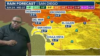Active Pattern for the West and South; Mild Temperatures for the Center of the Nation