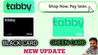 Tabby Card Black & Green Card...?...