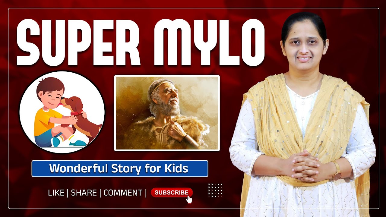 Super Mylo Story | sunday school stories in telugu l Kids Story Time ...
