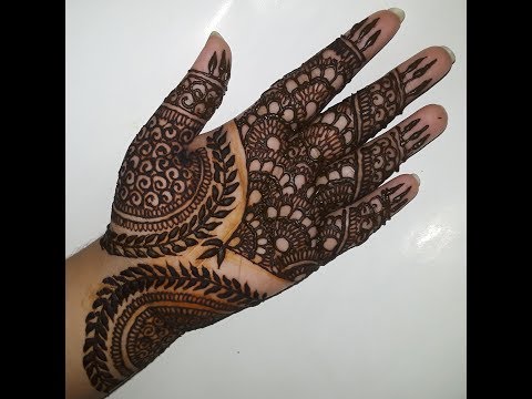 Simple Hand Mehndi Design