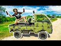 DIY SPRAY PAINTING My Mini Truck CAMO!!! (Bad Idea)