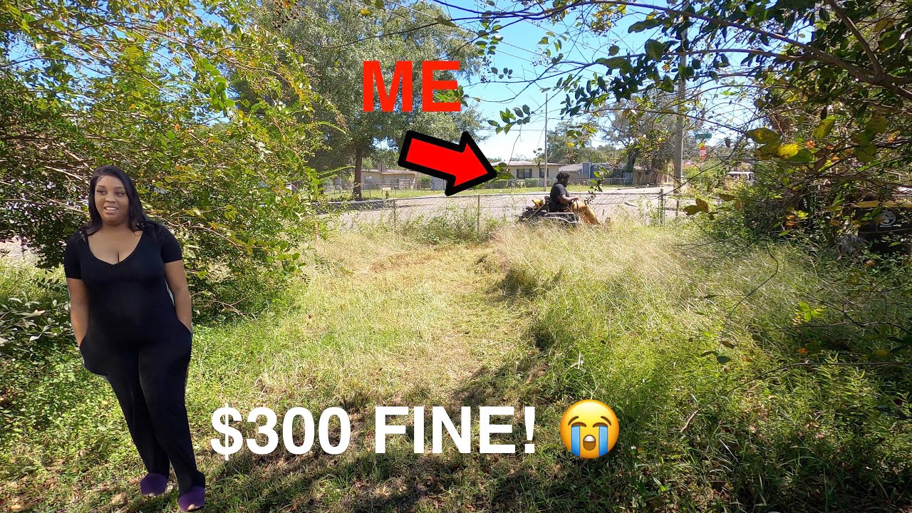 Single mom SURPRISED when I offered to cut her OVERGROWN LAWN.. FOR FREE!