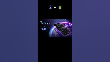 Arc A750 v/s RTX 3060 #gaming #pc #graphicscard #shorts