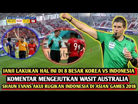 🔴 BIKIN GEGER PUBLIK! PENGAKUAN WASIT AUSTRALIA DI LAGA KOREA VS INDONESIA U23 ~ TERNYATA BEGINI