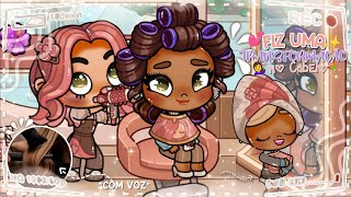*AESTHETIC* FIZ UMA TRANSFORMAÇÃO NO CABELO NO AVATAR WORLD!! 💇‍♀️☕💝 - *VOICED🎙* || AVATAR WORLD 🌏