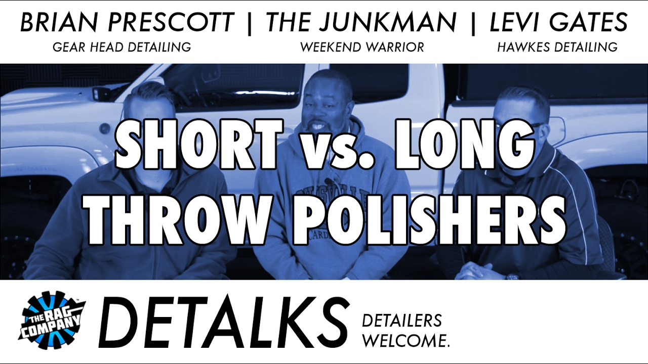 Long vs Short Throw Polishers! Which Do You Prefer? - DETALKS
