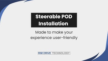 Rim Drive Technology - Installation Steerable POD