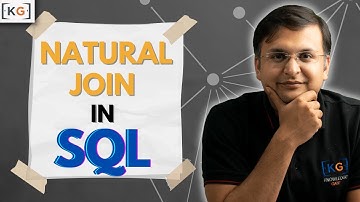 7.7 Natural Join in SQL in DBMS in HINDI