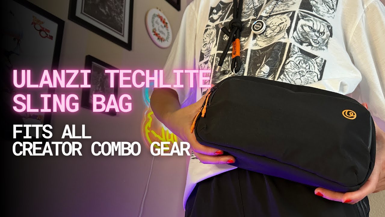 Ulanzi YY08 TechLite Sling Bag for DJI Osmo Pocket 3 Review