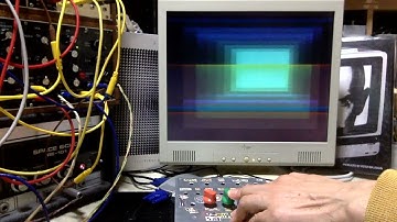 ビデオ シンセサイザーを作って遊んでみた！パート2 / DIY Video synth VGA Feedback